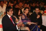 Aishwarya Rai Bachchan, Tina Ambani, Karan Johar, Amitabh Bachchan at Big Star Awards in Bhavans Ground on 21st Dec 2010 